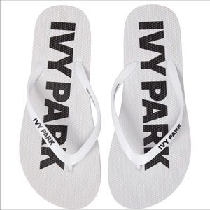Ivy Park Flip Flops, Size 36